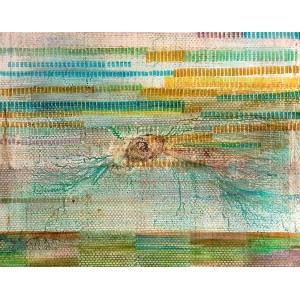 Mariya Shaikh, 27 x 33 inches, Acrylic on Canvas, Abstract Painting, AC-MSH-004